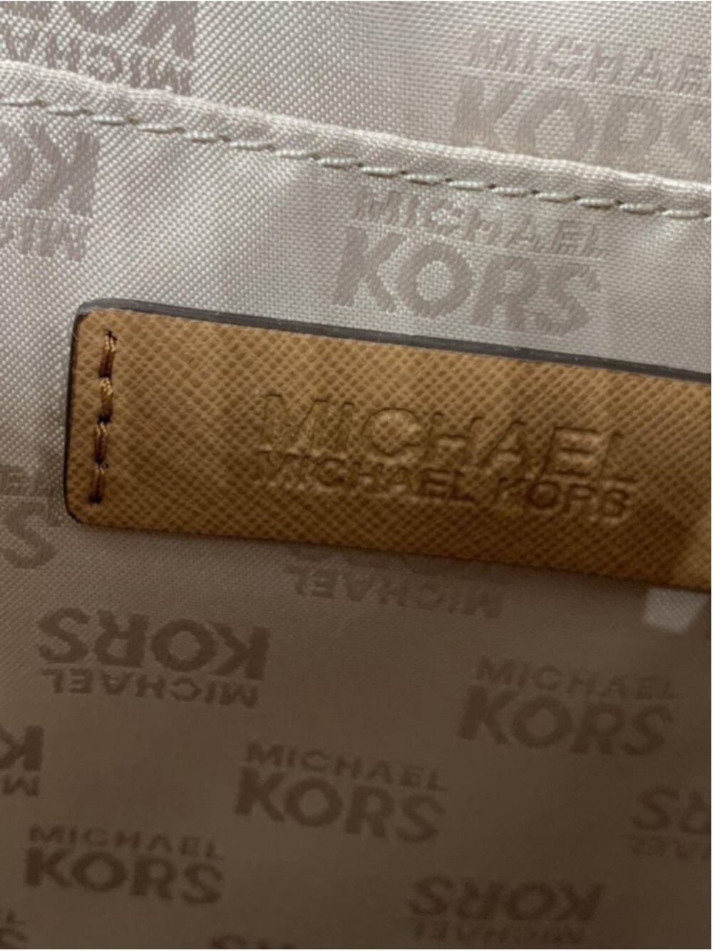 Michael Kors Large Sady Tote Brown Acorn NWT - Picture 13 of 15